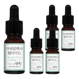 맑을담 아세틸헥사펩타이드 앰플, 10ml, 5개