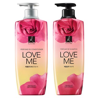 엘라스틴 퍼퓸 드 컨디셔너 러브 미 피치 앤 프리지아향 600ml + 샴푸 피치 앤 프리지아향 600ml, 1개