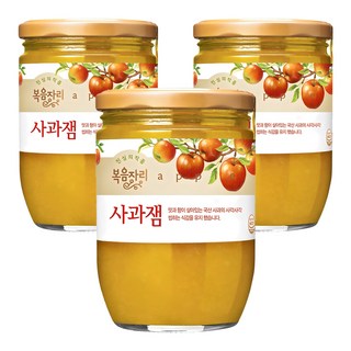 [복음자리] 과일잼(사과잼), 620g, 3개