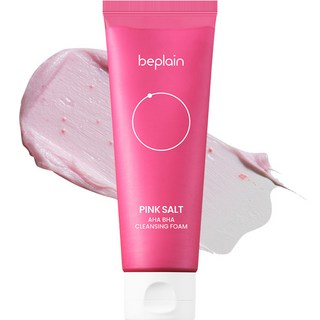 [비건뷰티] 비플레인 핑크솔트 아하 바하 클렌징폼, 120ml, 1개