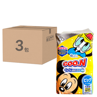 GOO.N 大王 境內版 拉拉褲 迪士尼限定版, XL, 150片