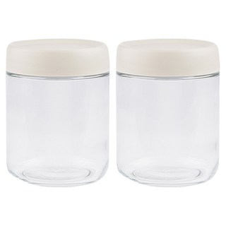 인블룸 다용도 유리 보관용기, 450ml, 2개
