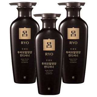 려 진생보 두피모발영양 컨디셔너 중건성용, 400ml, 3개