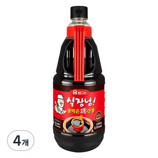 움트리 실장님의 잘 익은 회 간장, 1.9kg, 4개 세트 실장님회간장 움트리 실장님의 잘 익은 회 간장, 1.9kg, 4개 세트 실장님회간장