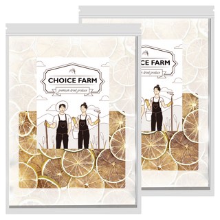 초이스팜 건라임 슬라이스 특품 프리미엄, 2개, 60g