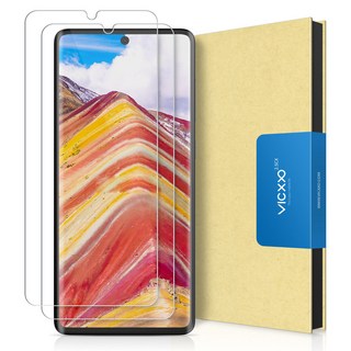 VICXXO 2.5CX鋼化玻璃手機螢幕保護膜 2入, 1組
