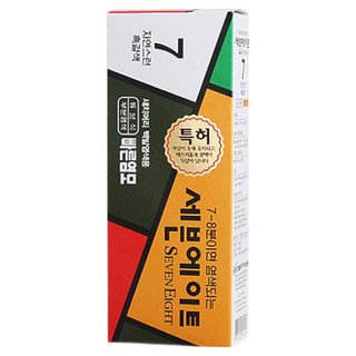 세븐에이트 새치 염색약, 7호 흑갈색, 1개