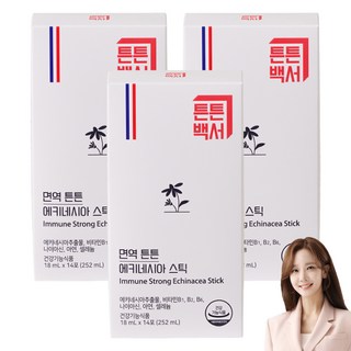 NUON 면역 튼튼 에키네시아 스틱 14p, 3박스, 14회분