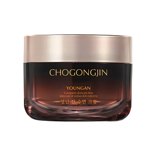 Chogongjin 初拱辰 瑛顏黑蔘緊緻晚霜 100ml,滋養保濕、緊緻抗老,提升肌膚彈性,重現年輕光采, 1罐
