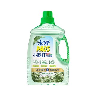泡舒 洗潔精 小蘇打, 天然椰子油成分, 不咬手, 洗淨力強不殘留, 2.8kg, 1桶