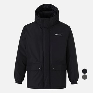 컬럼비아 남녀공용 유니 후드 멀티 하프패딩