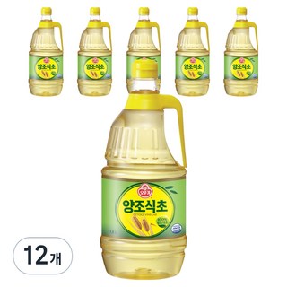 오뚜기 양조식초, 1.8L, 12개