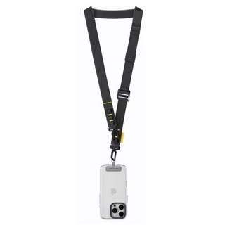 RHINOSHIELD 犀牛盾 Ultra Lanyard 二合一機能掛繩, 黑色, 1條