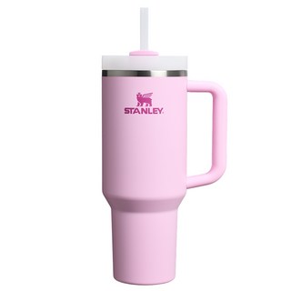스탠리 퀜처 H2.0 플로우 스테이트 텀블러, 체리 블로썸, 1.18L, 1개