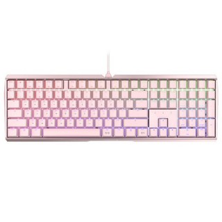 CHERRY 기계식 유선 일반형 키보드, 핑크, G80-3874, 갈축