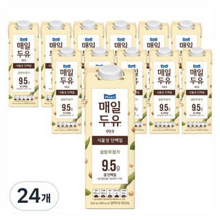 매일두유 99.9, 950ml, 24개_매일두유 999 950 소중한 하루를 위한 영양 강화