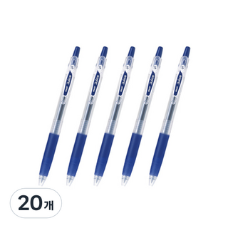 파이롯트 쥬스 젤잉크펜 0.38mm, 블루블랙, 20개