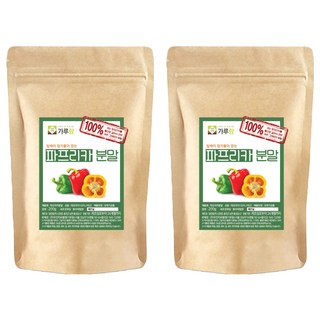 가루랑 파프리카 빨강 분말, 200g, 2개