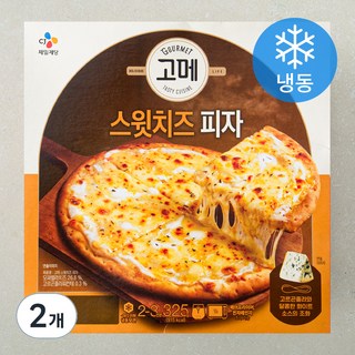 고메 스윗치즈 피자 (냉동), 325g, 1개입, 2개