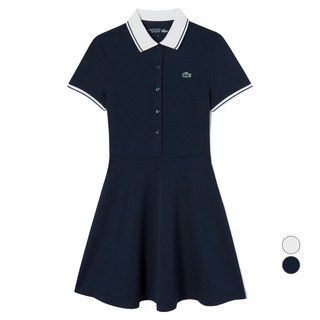 라코스테 여성용 폴로 저지 드레스
