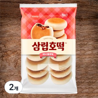 삼립 미니 꿀호떡, 400g, 2개