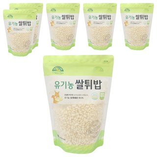 유아용 오가닉스토리 유기농 쌀튀밥, 6개, 80g