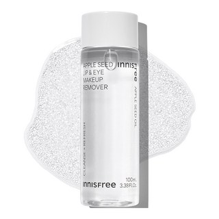 이니스프리 애플 씨드 립앤아이 메이크업 리무버, 100ml, 1개 freece 이니스프리 애플 씨드 립앤아이 메이크업 리무버, 100ml, 1개 freece