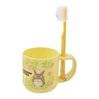 Skater 牙刷杯組 牙刷14cm+漱口杯180ml, 龍貓 TOTORO, 3-5歲, 1組
