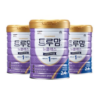 트루맘 뉴클래스 슈퍼프리미엄 분유 1단계, 800g, 3개