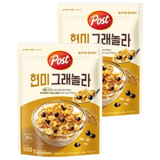 포스트 그래놀라 통귀리 시리얼 그레놀라 이미지