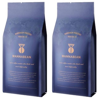 워너빈 하프 디카페인 초콜릿 블렌드 원두, 홀빈(분쇄안함), 1kg, 2개