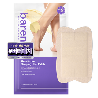 바렌 시어버터 슬리핑 힐패치, 10개입, 1개, 0.5g