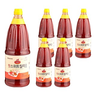 쉐프원 핫스위트 칠리소스, 6개, 2kg