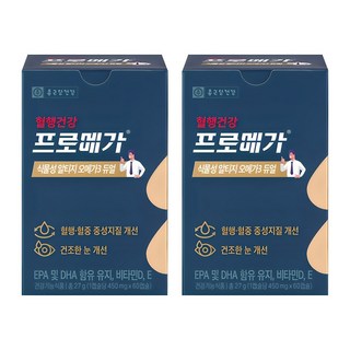 프로메가 식물성 알티지 오메가3 듀얼, 60정, 2개