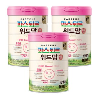 파스퇴르 위드맘 100일 제왕 분유