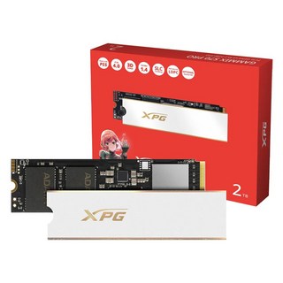 ADATA 威剛 XPG GAMMIX S70 PRO SSD 固態硬碟, PCIe Gen4 x4, 鋁合金散熱片, 3D NAND, 2TB
