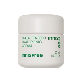 INNISFREE 綠茶籽玻尿酸保濕霜, 1罐, 50ml