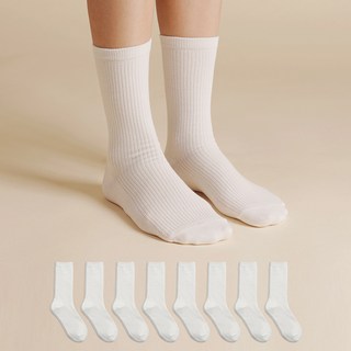 니트 여 풀오버 반폴라 추동 슬림 긴팔 쇼트 스웨터 러빈데어 10 삭피엔스 여성용 프리미엄 롱롱 골지 장목 양말 8켤레