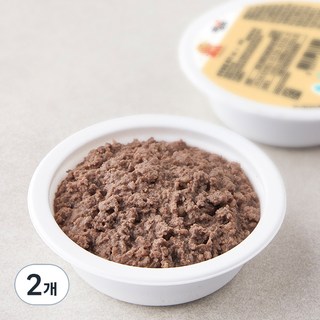 짱죽 한우토핑 후기 (냉장), 100g, 2개