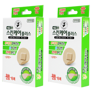 네오 스킨케어플러스 생활방수 고탄력 상처밴드, 16개입, 2개