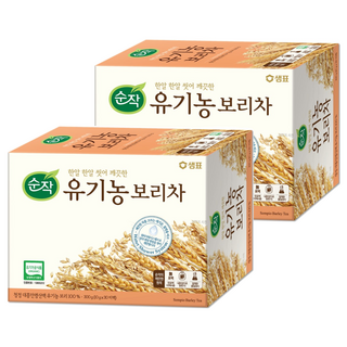 순작 유기농 보리차 300g, 10g, 30개입, 2개