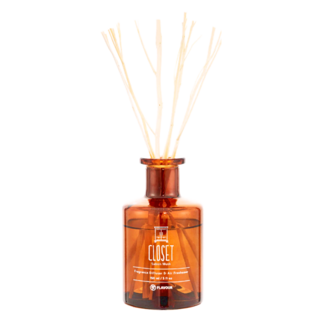 FLAVOUR 香氛擴香瓶 CLOSET Set, 150ml, 皂香麝香調, 玫瑰香草, 1組
