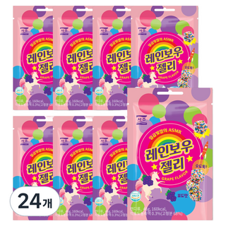 서주 레인보우 젤리, 46g, 24개