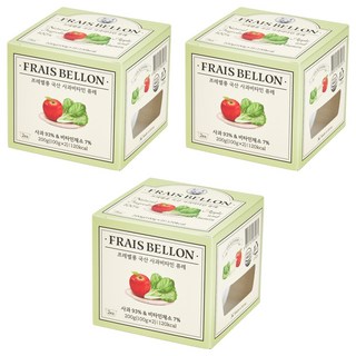 프레벨롱 국산 과일퓨레, 혼합맛(사과/비타민채소), 200g, 3개