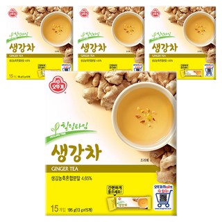 오뚜기 생강차, 13g, 15개입, 4개