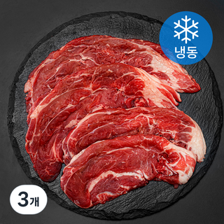 MAUM 호주산 앞다리살 불고기용 (냉동), 1kg, 3개