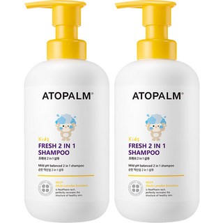 아토팜 아동용 프레쉬 2 IN 1 샴푸 460ml 2개 상품 이미지