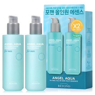 비욘드 엔젤 아쿠아 포맨 올인원 에센스 2p 400ml 1개 상품 이미지