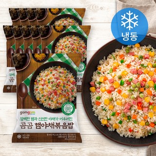 곰곰 햄야채볶음밥 (냉동), 300g, 10개 대표 이미지 - 냉동 볶음밥 추천