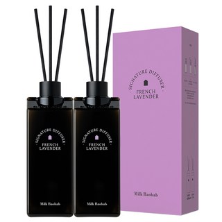 밀크바오밥 시그니처 대용량 디퓨저, 프렌치라벤더, 500ml, 2개